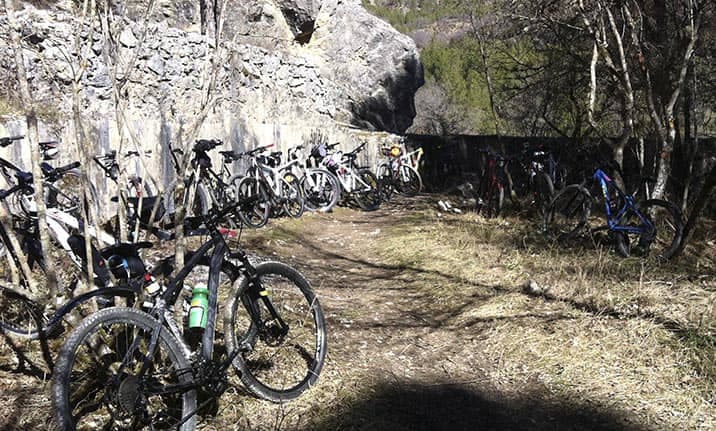 Alquiler de bicicletas de montaña en el Alto Tajo