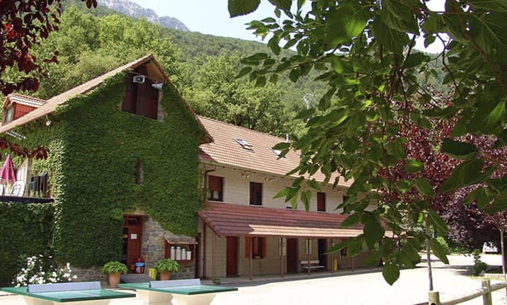 Centro de multiaventura de Asdon Aventura en Pirineos