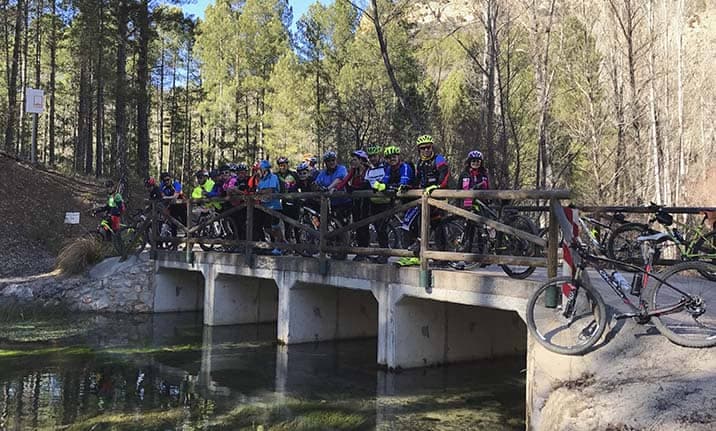 Actividad para grupos, ruta BTT en la sierra de Madrid