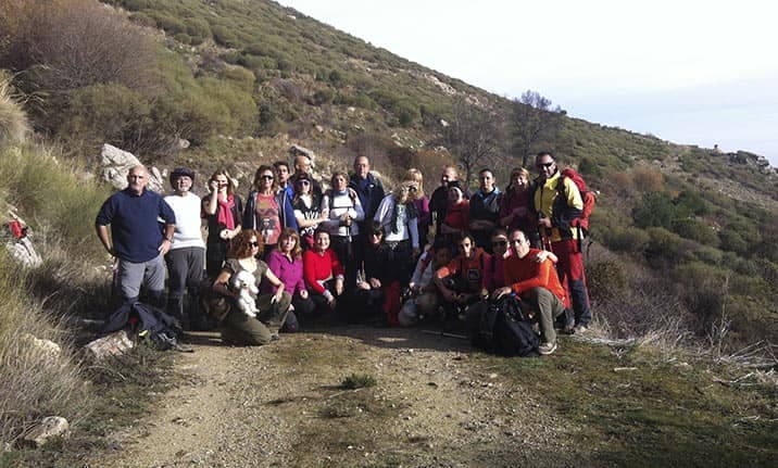 Actividad para grupos, senderismo en la sierra de Madrid